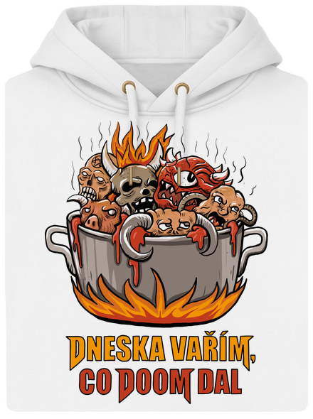 Co Doom dal unisex mikina premium Snowwhite