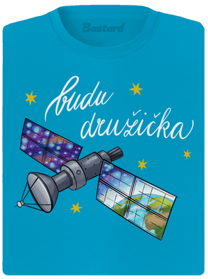 Budu družička dámské sportovní tričko Blue Atol