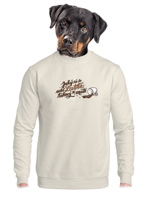 unisex mikina bez kapuce