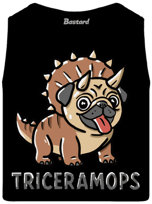 Triceramops pánské tílko Black