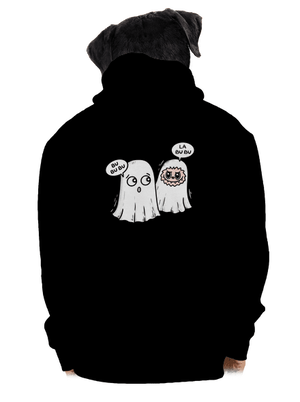 La bu bu pánská mikina na zip Black