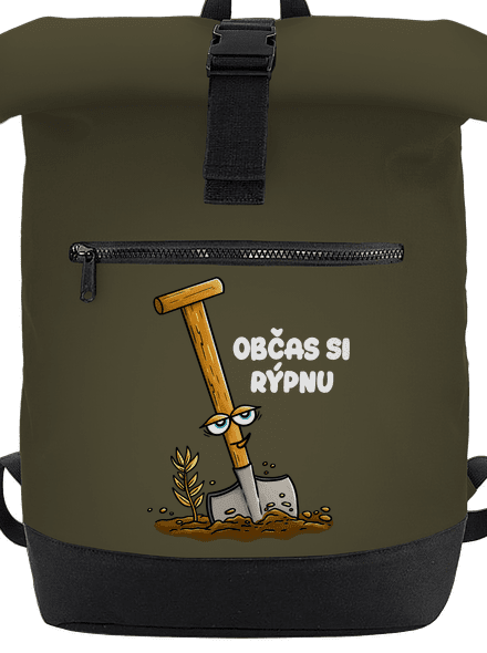 Občas si rýpnu batoh Military Green
