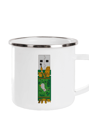 USB city plecháček White