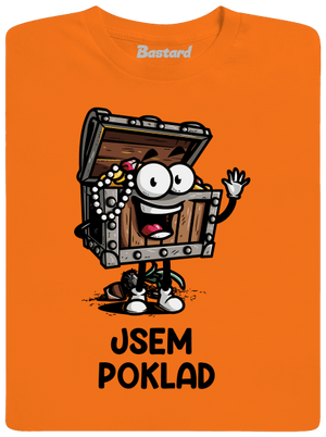 Jsem poklad pánské tričko Orange