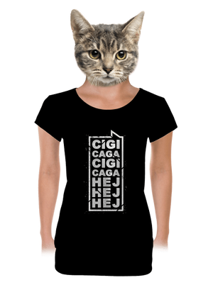 dámské tričko s lemem