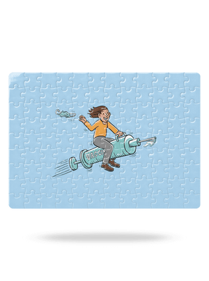 Osvobození puzzle White