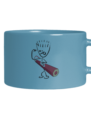 Svaly hrnek makronka Blue Macaron