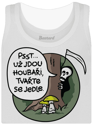 Muchomůrky zelené dámské tílko klasické White