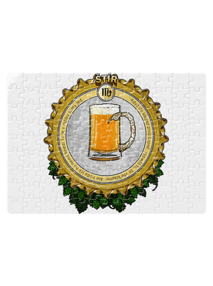 Pivní horoskop: Štír puzzle White