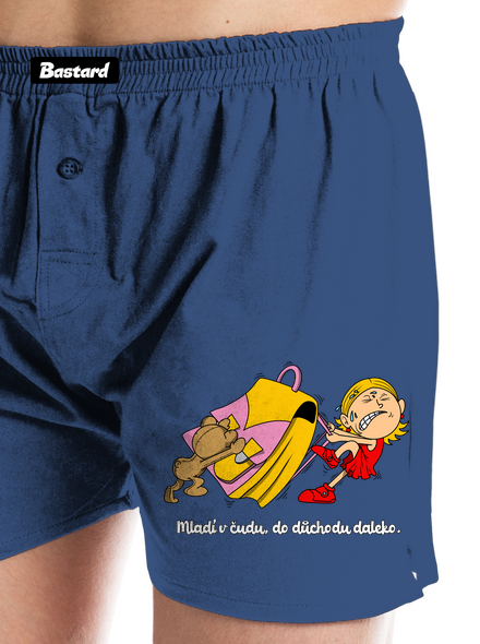 Školačka pánské trenky Blue