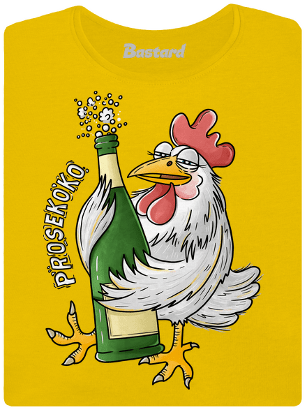 Prosekoko dámské tričko Yellow