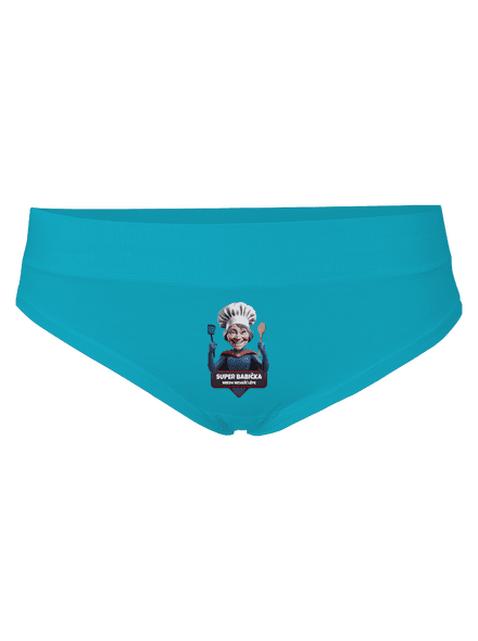 Super babička dámské kalhotky Turquoise