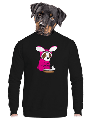 unisex mikina bez kapuce
