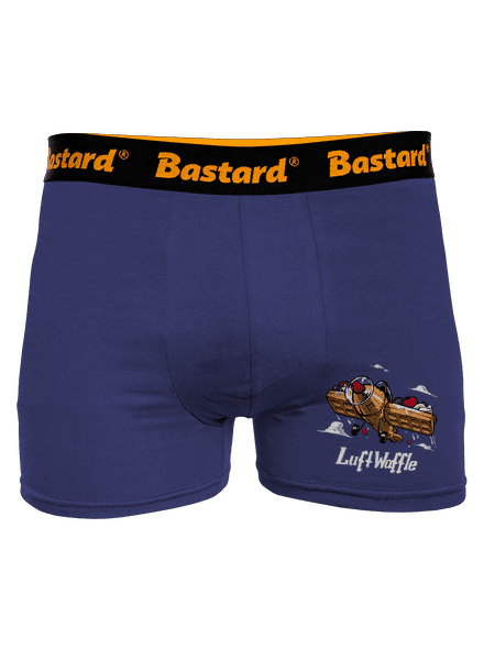 Luftwaffle boxerky Blue Navy