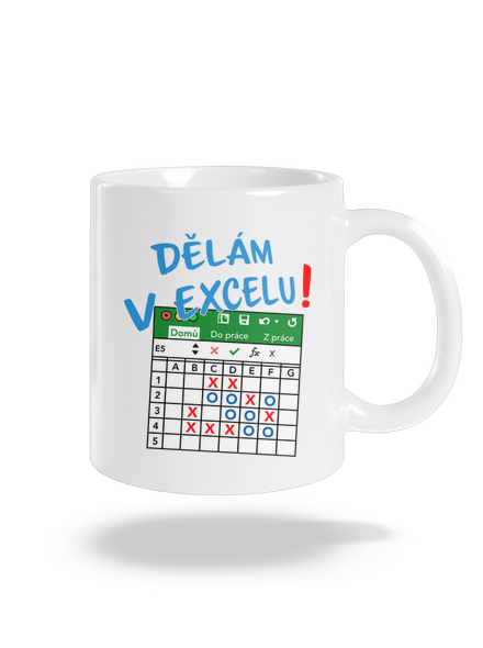 Dělám v Excelu klasický hrnek White