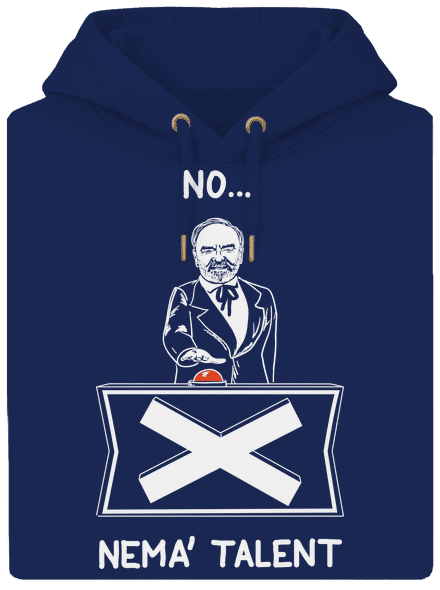 Cimrman: Nemá talent unisex mikina premium Navy