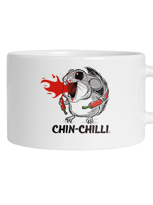 Chinchilli hrnek makronka White