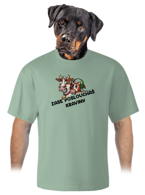 unisex tričko oversized