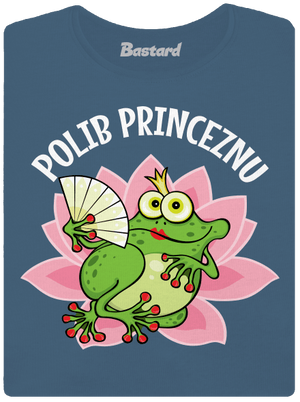 Polib princeznu a prince dámské tričko Denim