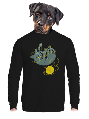 unisex mikina bez kapuce