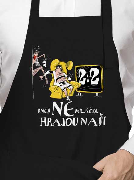 Hrajou naši zástěra Black