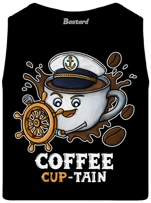 Coffee Cup-tain pánské tílko Black