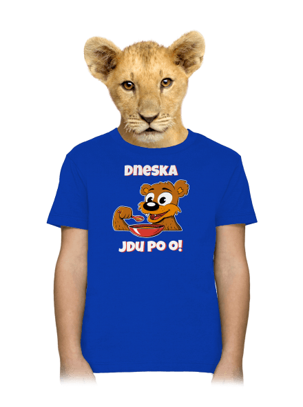 Dneska jdu po o dětské tričko Royal Blue