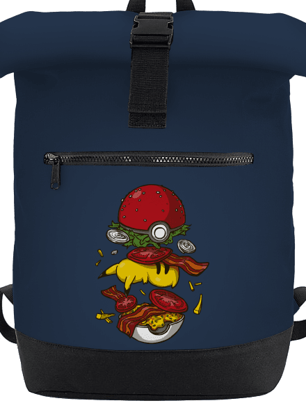 Pokémon burger batoh French Navy