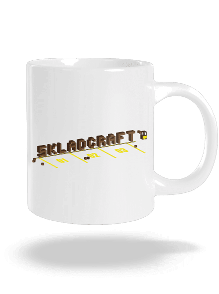 Skladcraft velký hrnek White