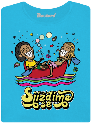 Sjíždíme se dámské tričko Blue Atol