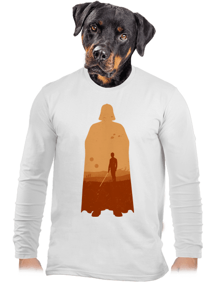 Skywalker pánské dlouhý rukáv White