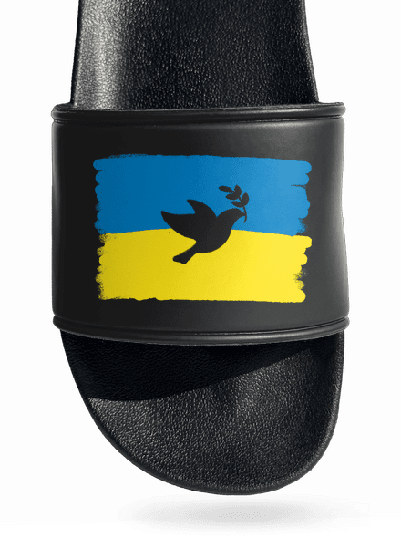 Ukrajina - Holubice pantofle Black