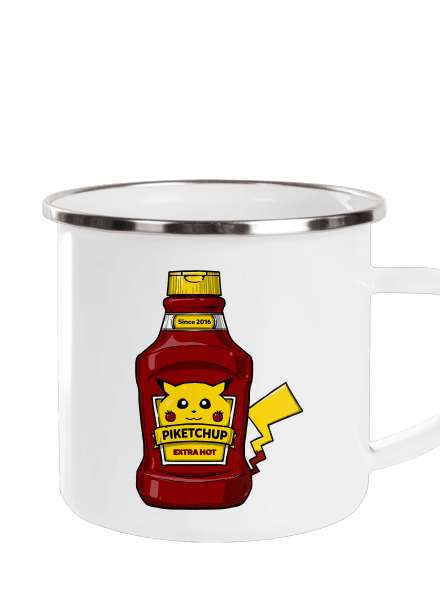 Piketchup plecháček White