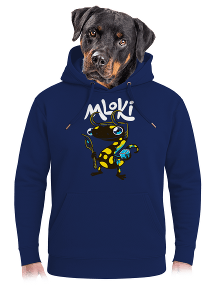 mLoki unisex mikina premium Navy