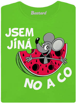 Jsem jiná dámské tričko Apple Green