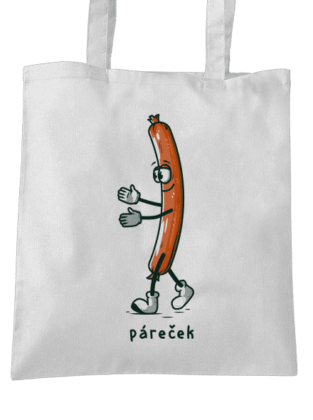 Páreček taška White