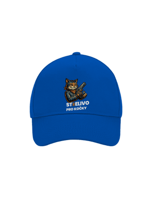 Střelivo pro kočky kšiltovka baseballka Bright Royal