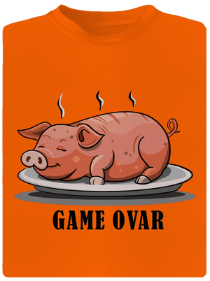 Game ovar pánské sportovní tričko Neon Orange