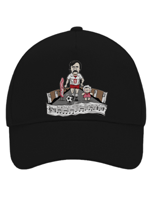 Fotbalová legenda kšiltovka baseballka Black