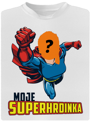 Moje superhrdinka dětské sportovní tričko White