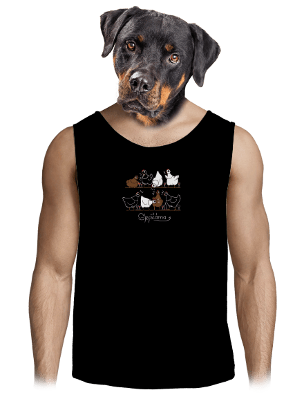 Slepičárna pánské tílko Black