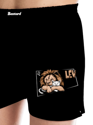 Kočičí horoskop: Lev  pánské trenky Black