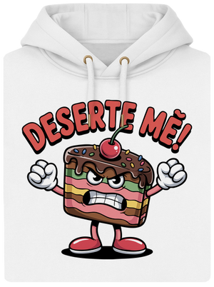 Deserte mě unisex mikina premium Snowwhite