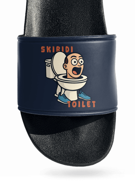 Skibidi Toilet pantofle Navy