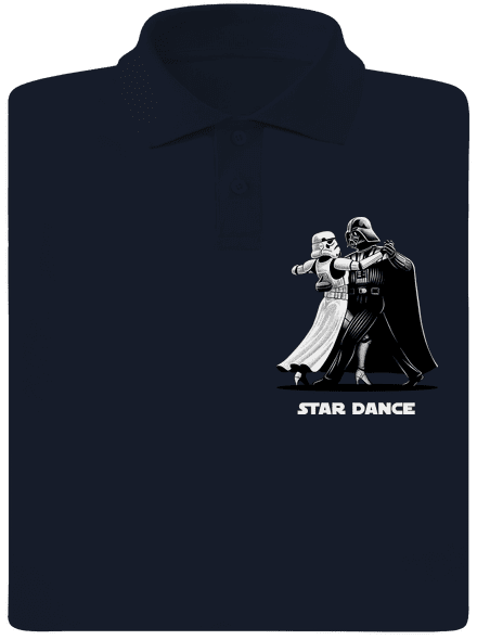 Star dance pánská polokošile Navy Mal