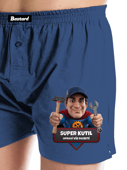 Super táta pánské trenky Blue