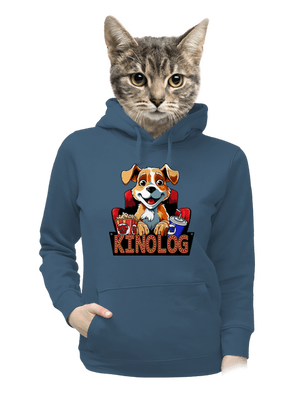 Kinolog dámská mikina klokanka Denim