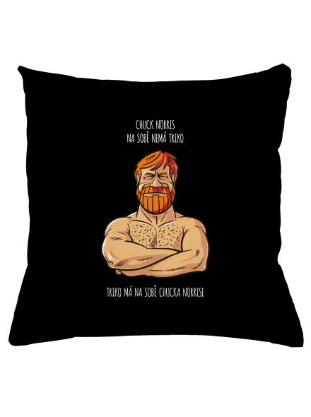 Chuck Norris polštář Black