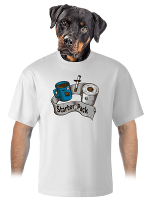 unisex tričko oversized