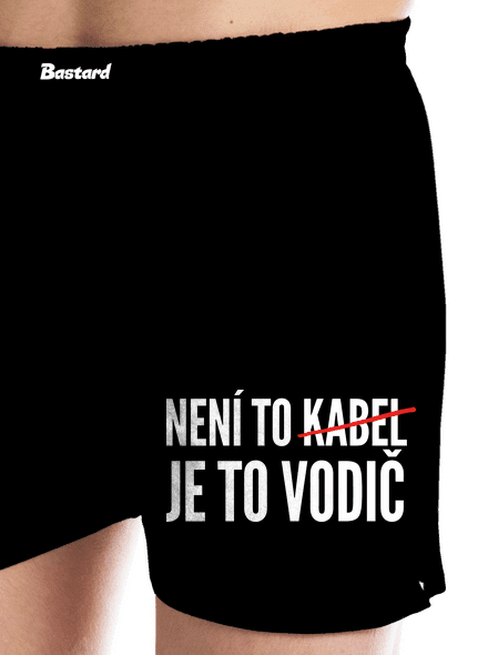 Je to vodič pánské trenky Black